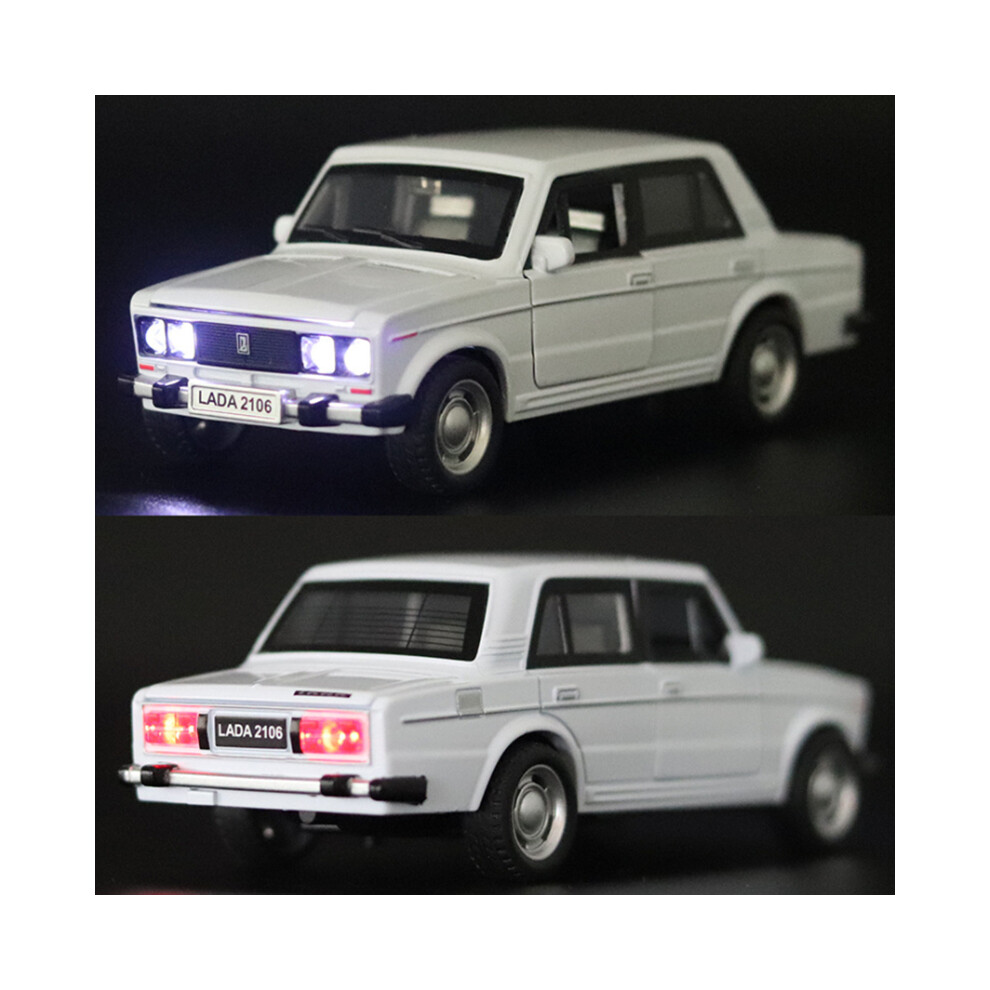 (White 2) 1:32 LADA NIVA Classic Car Alloy Car Diecasts & Toy Vehicles Metal Toy-image-OPC-PDZ67VQ-NEW