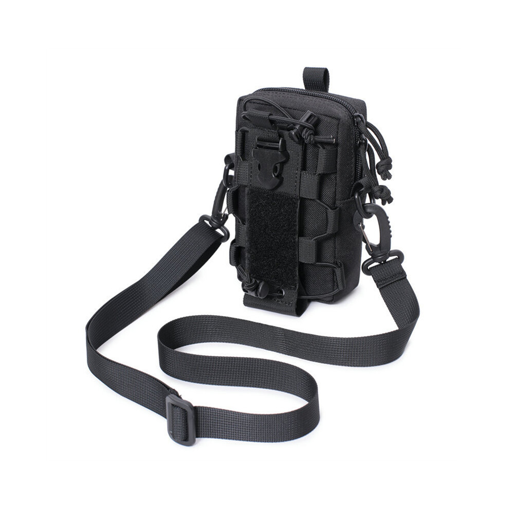 (Black 01) Hunting Waist Bag Molle Bottle Pouch Tactical Bag EDC Tools Tool Bags-image-OPC-PDZ69ZJ-NEW