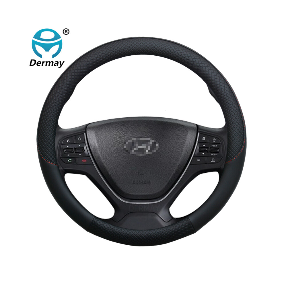 for Hyundai i20 MK1 MK2 MK3 Inokom i20 Elite i20 Car Steering Wheel Cover