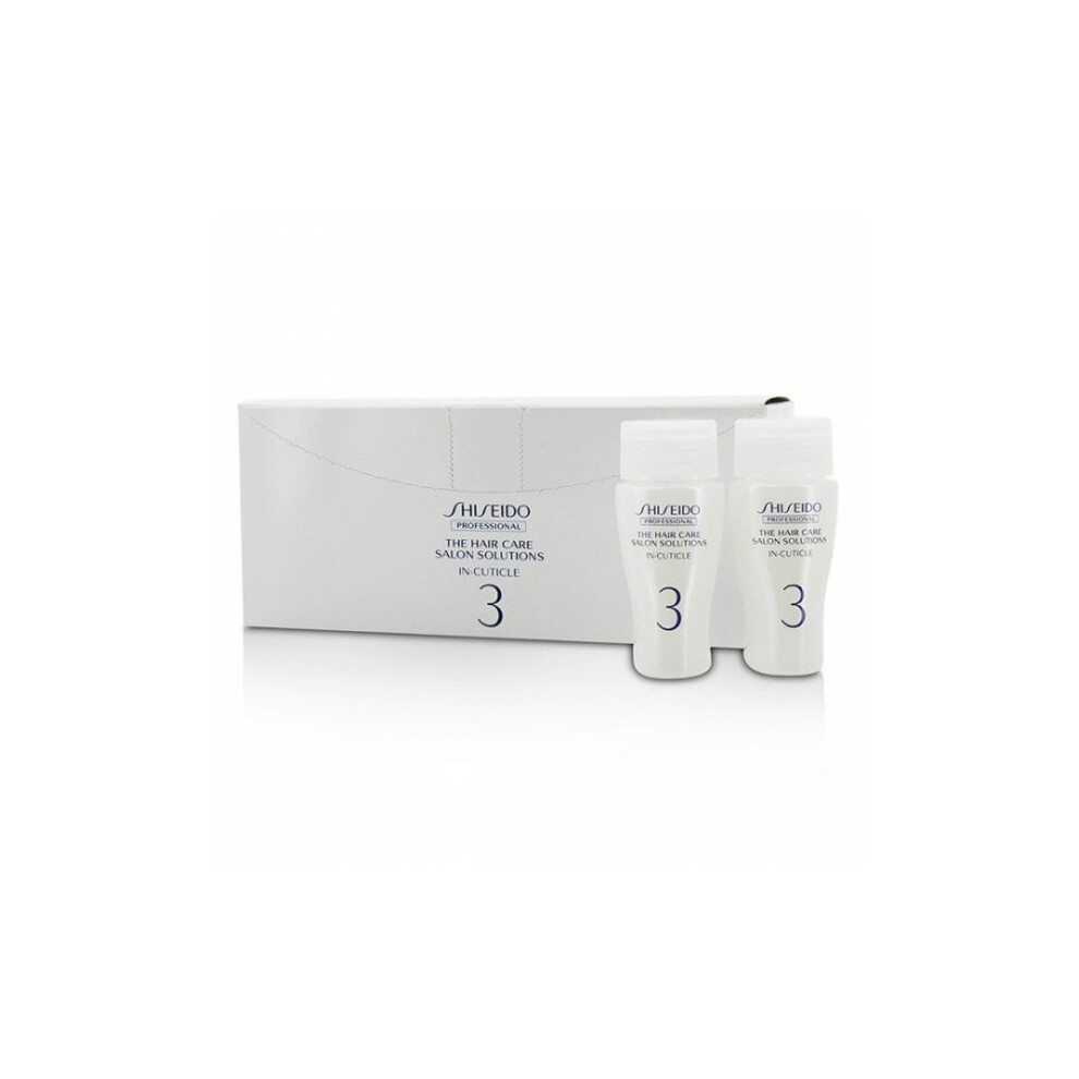 Shiseido The Haircare Salon Solutions In-Cuticle 3 12 X 15Ml