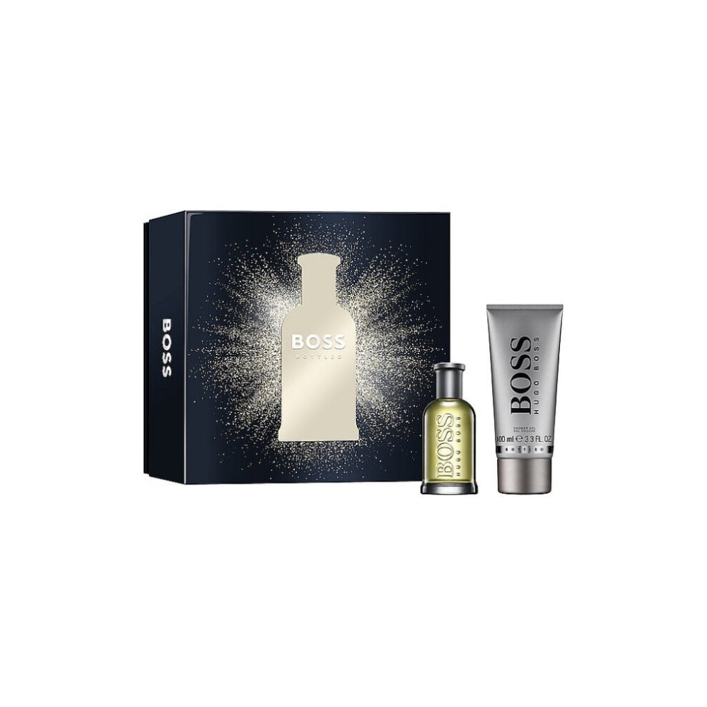 Hugo Boss Bottled 50ml EDT Spray + Shower Gel 100ml