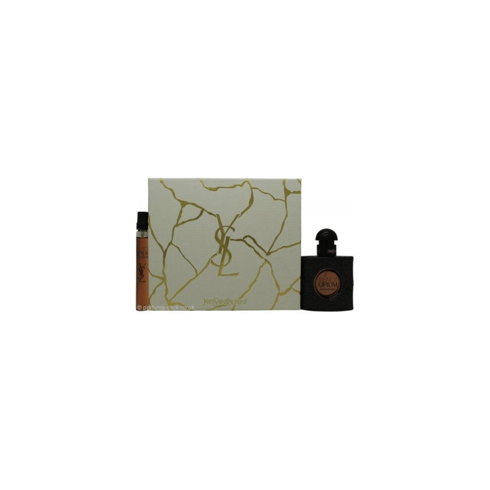 YSL Black Opium 30ml EDP Spray + 10ml Purse Spray