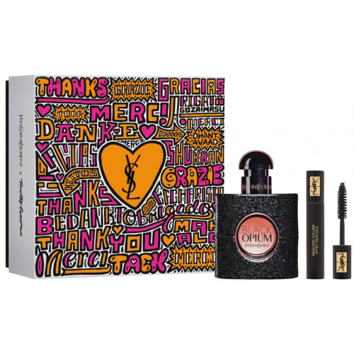 Yves Saint Laurent YSL Black Opium Gift Set 30ml EDP + 2ml Mascara