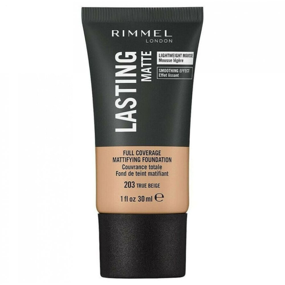 Rimmel Lasting Matte Foundation - 0.5 Albaster