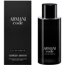 Giorgio Armani Code For Men 125ml Eau de Parfum EDP Refillable Spray