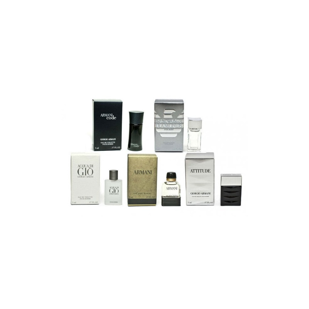Giorgio Armani Miniatures Gift Set For Him