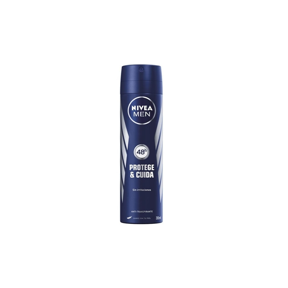 Nivea Men's Protege Y Cuida 200Ml Deodorant Spray