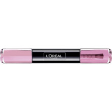Ojă de unghii 2-în-1, L`Oreal Paris, L'Oreal Paris, Infallible, 005, Bonbon irezistibil, 2 x, 5 ml
