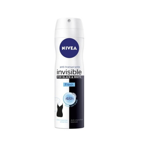 NIVEA Nivea Invisible White And Black Fresh Spray 200ml