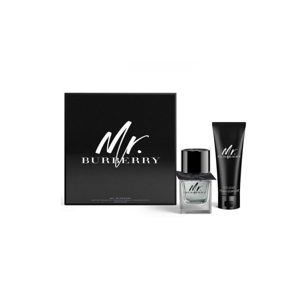 Burberry Mr Burberry Set 50ml EDT Spray + Shower Gel 75ml