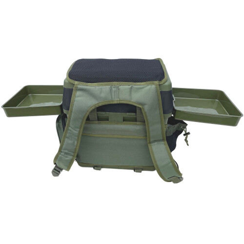 (2 Sidetrays and Backpack) Seat Box with Side Trays 2