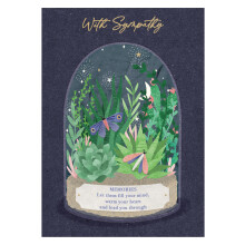 With Sympathy Let Memories Guide You Thinking Of You Greeting Card