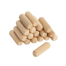 (10mm x 60mm, Pack Of 50) Fort Fasteners® Wooden Dowel Pins Assorted Sizes