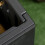 Outsunny Outsunny 336 Litre Rolling Outdoor Garden Storage Box, Plastic Container, Black 6