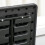 Outsunny Outsunny 336 Litre Rolling Outdoor Garden Storage Box, Plastic Container, Black 7