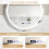 Casart LED Bathroom Mirror Wall Mounted Mirror with Dimmable 3-Color Lights 9