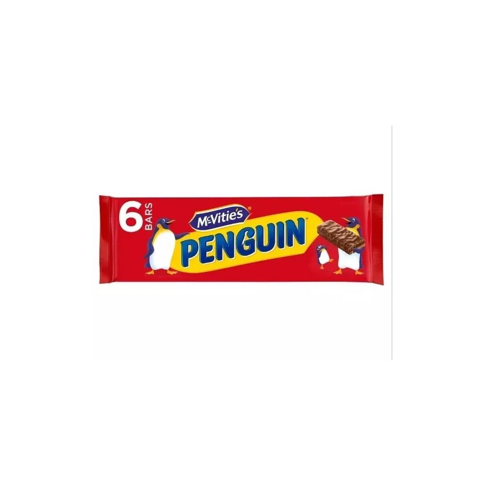 McVitie's Penguin Original Biscuits 6 x 24.6g (Pack of 12)