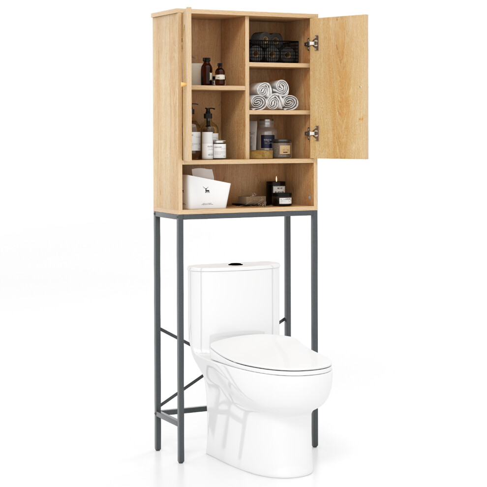 Casart Freestanding Toilet Storage Cabinet Over The Toilet Storage Cabinet