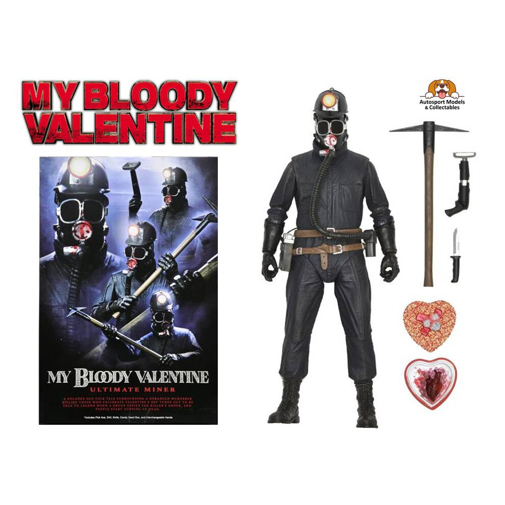 My Bloody Valentine Ultimate The Miner 7" 1:10 scale Action Figure