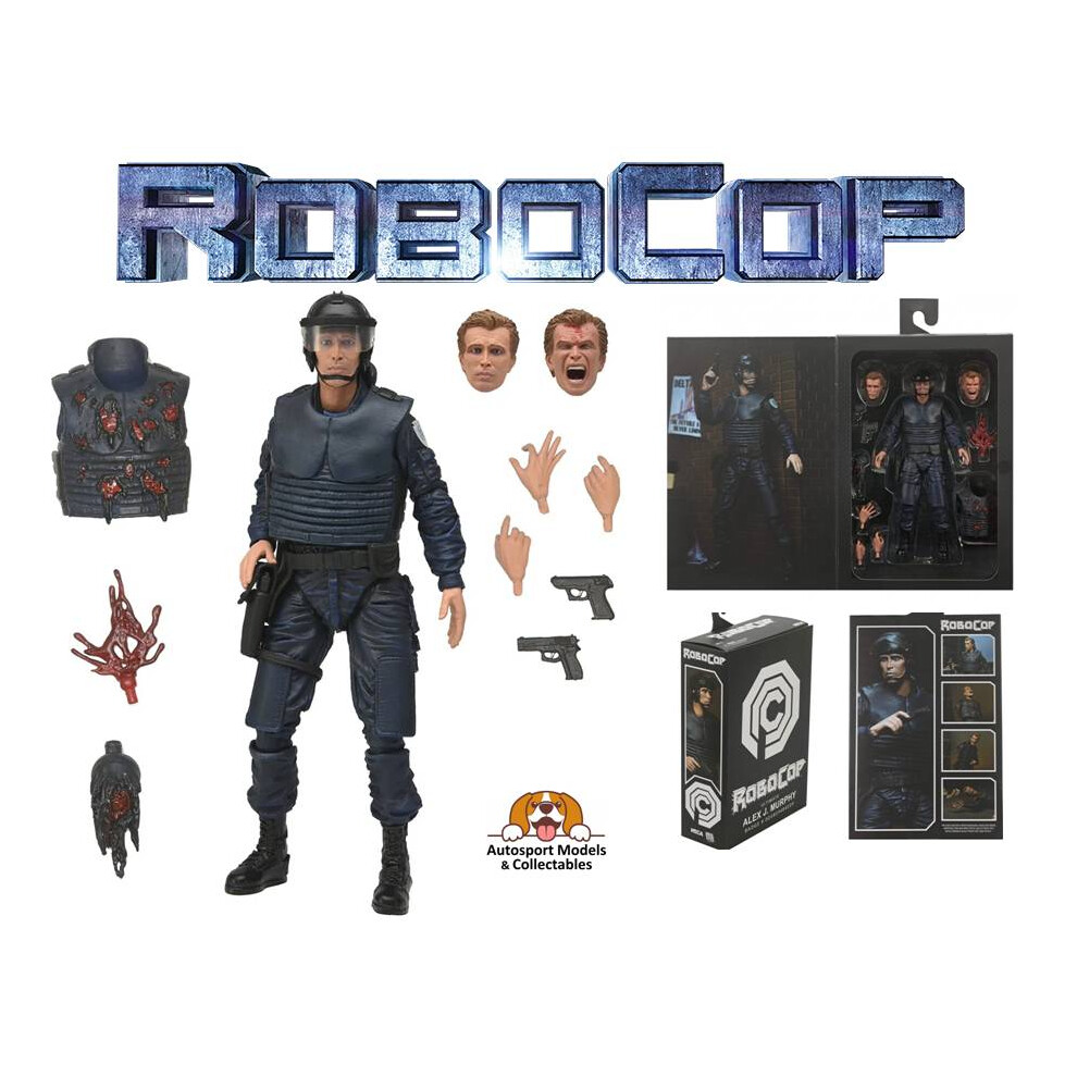 Robocop Alex Murphy OCP Uniform Version 7" Ultimate Scale Action Figure