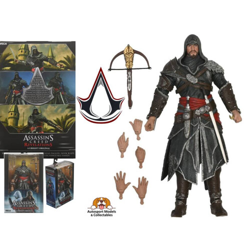NECA Assassin's Creed: Revelations Ezio Auditore 7" 1:10 Scale Action Figure