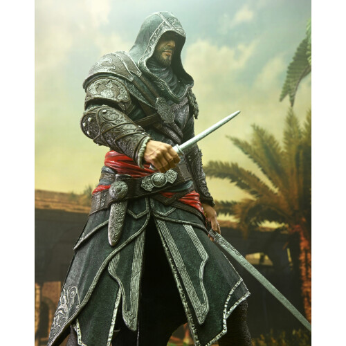 NECA Assassin's Creed: Revelations Ezio Auditore 7" 1:10 Scale Action Figure 1
