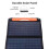 (100A) 300W Foldable Solar Panel Dual USB/TYPE C/DC Protable Outdoor Folding 5