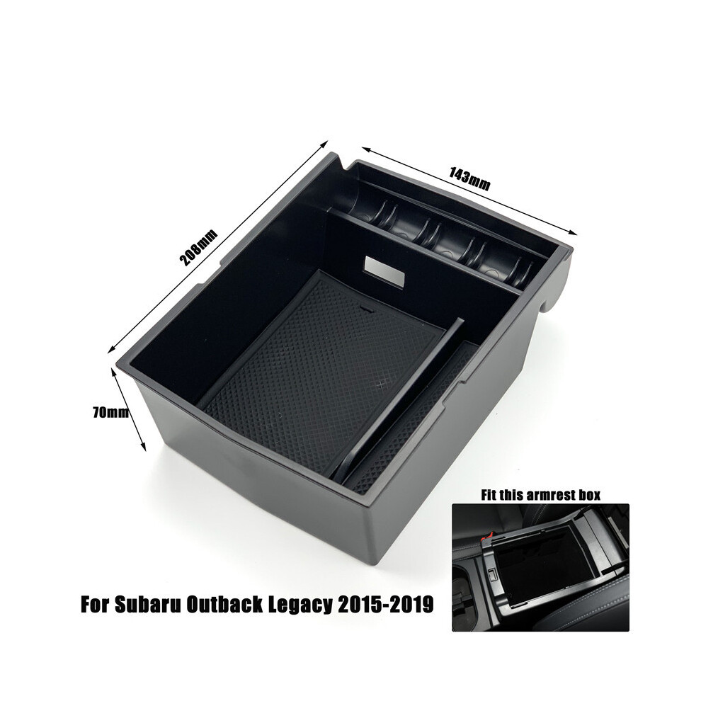 (For Outback 15-19) Automobile Armrest Storage Box For Subaru XV Crosstrek Impreza Outback-image-OPC-PDZ7MCT-NEW