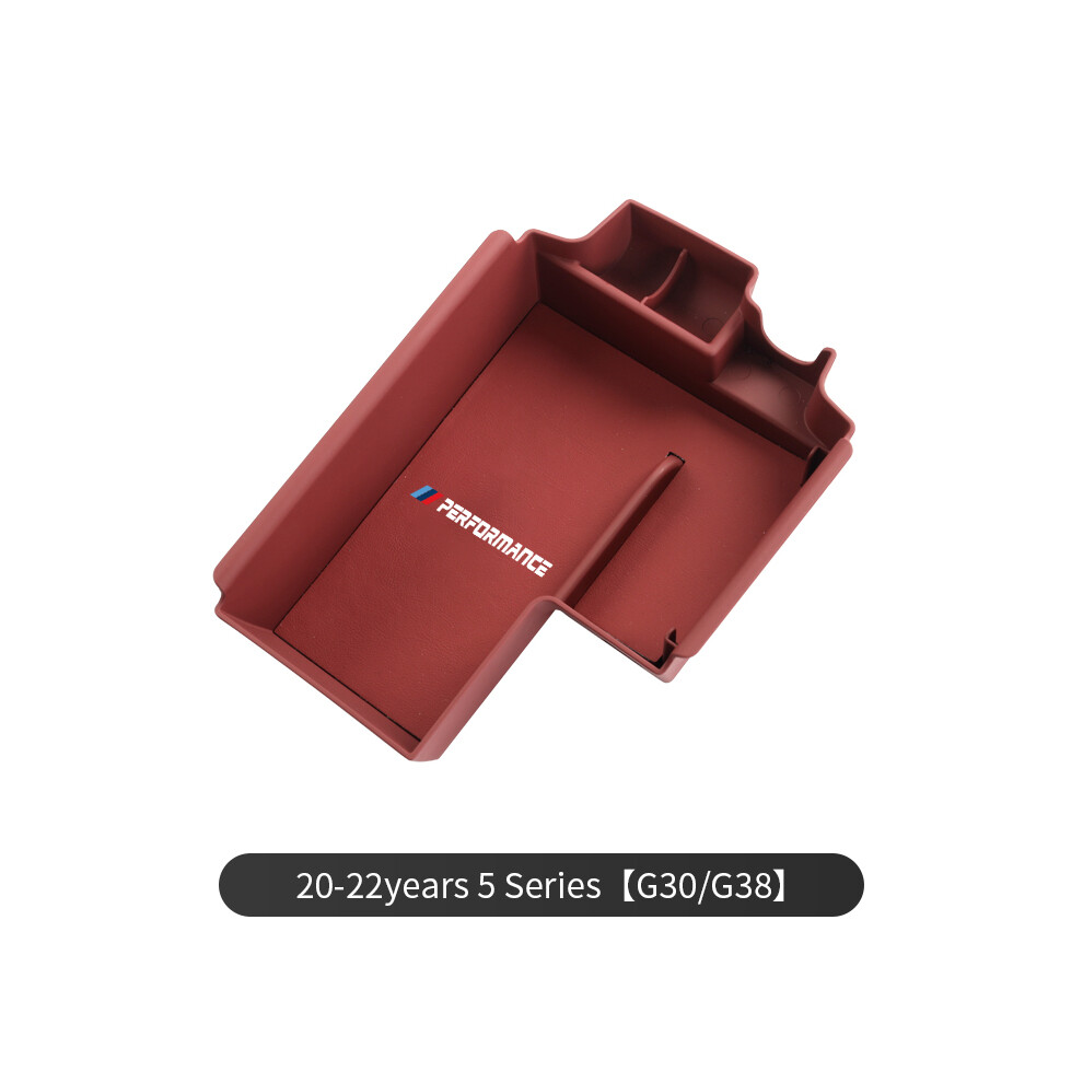 (G30 G38 20-22 Red) Car Center Console Storage Box Auto Central Storage Organizer Interior-image-OPC-PDZ7PKY-NEW