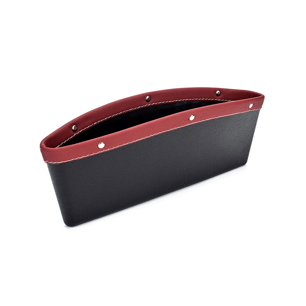 (NS65-Red) 2022 Car Organizer Storage Car Seat Slit Gap Pocket Multifunctional Driver-image-OPC-PDZ7RN7-NEW