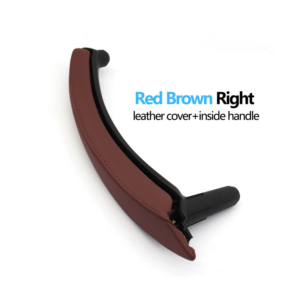 (Red Right) Lhd Rhd Interior Passenger Doors Pull Handle With Leather Outer Cover-image-OPC-PDZ7VYQ-NEW