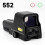 Red/green dot dual mode holographic sighter, suitable for 20mm track 1