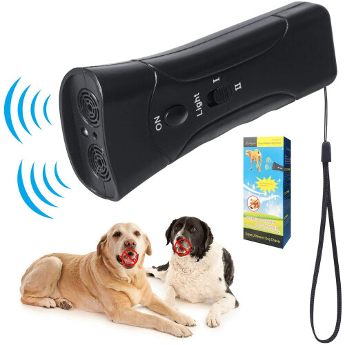 Anti Barking Device Ultrasonic Dog Bark Control Stop Repeller Silencer Trainer 2