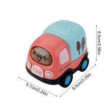 (F) Inertia Cars For Toddler Inertia Powered Mini Vehicles Toy Impact & Fall Resistant Creative Mini Vehicles Small Car Toy