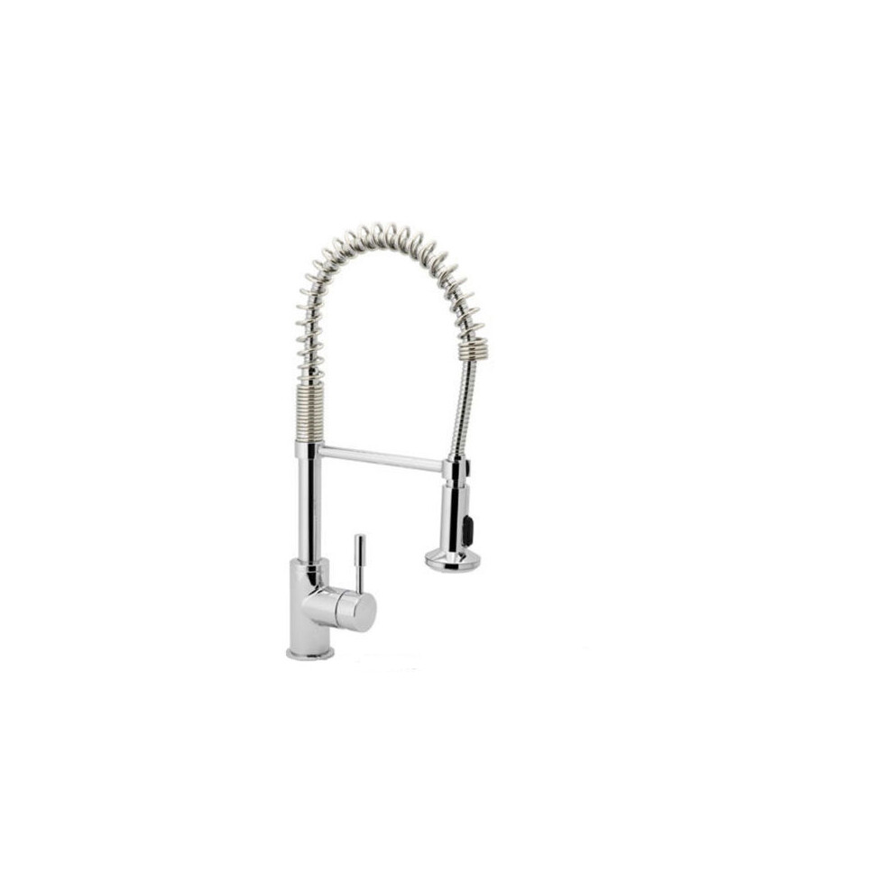 Nes Home Modern Kitchen Sink Mono Mixer Tap With Pull Out Spray Spout