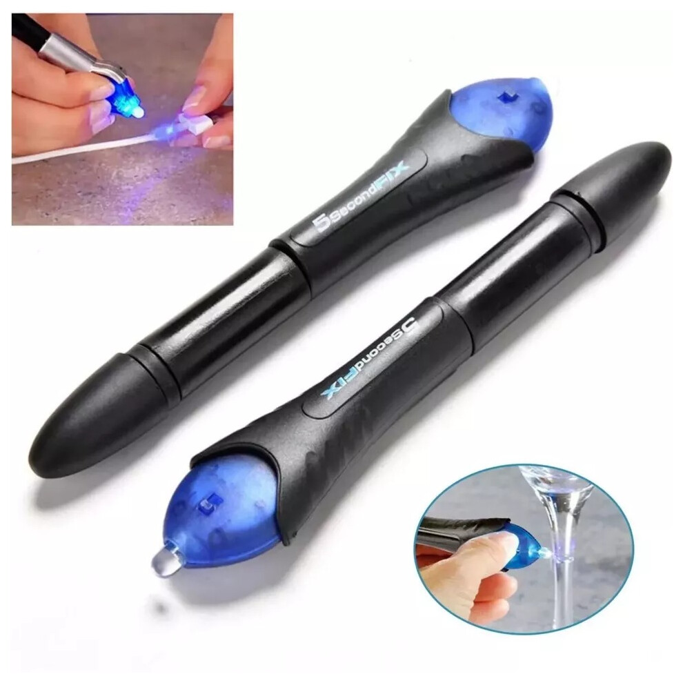 Quick 5 Second UV Light Fix Liquid Plastic Welding Compound Glue