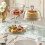 (2) 26cm Large Round Glass Dessert Plate Serving Set 6