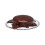 (2) 26cm Large Round Glass Dessert Plate Serving Set 8