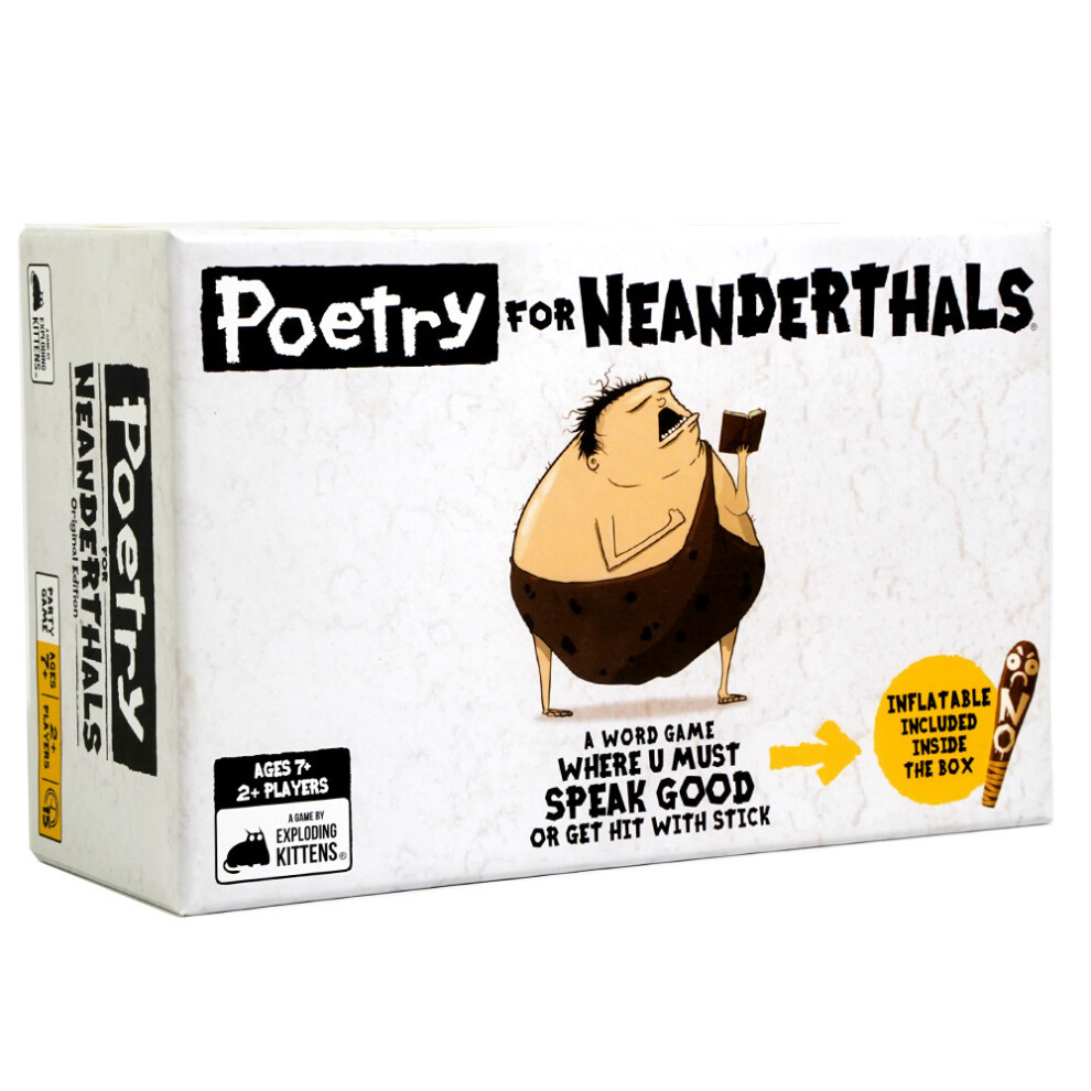 Poetry for Neanderthals by Exploding Kittens Family Card Game