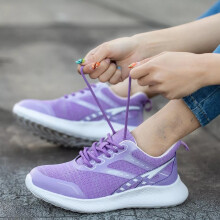 (Purple, 4) WOMENS SAFETY SHOES WORK TRAINERS STEEL TOE CAP SNEAKERS HIKING BOOTS SIZE UK