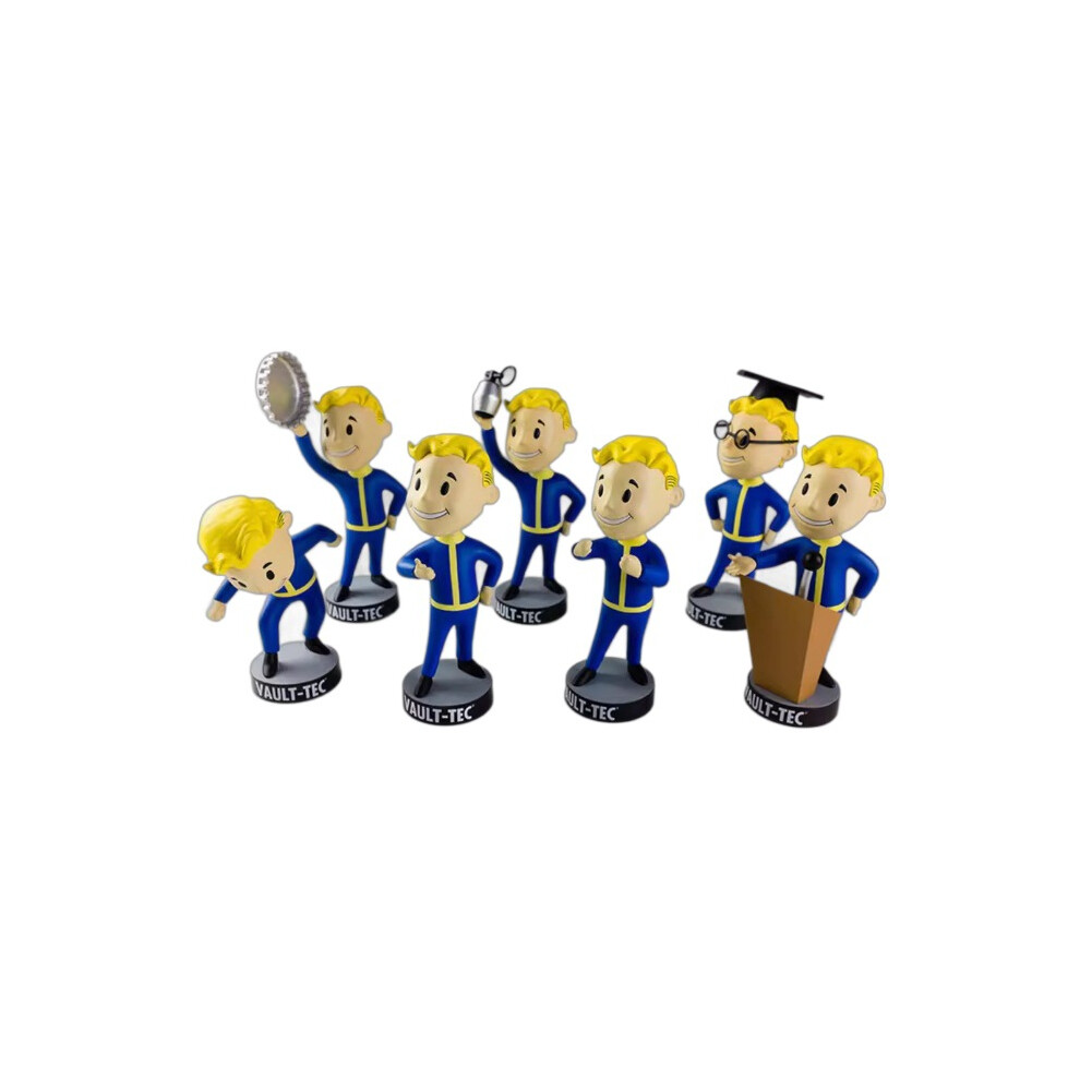 (Style 10) Fallout Vault Boy Bobble Head Pvc Action Figure Collectible Model Toy Brinquedos