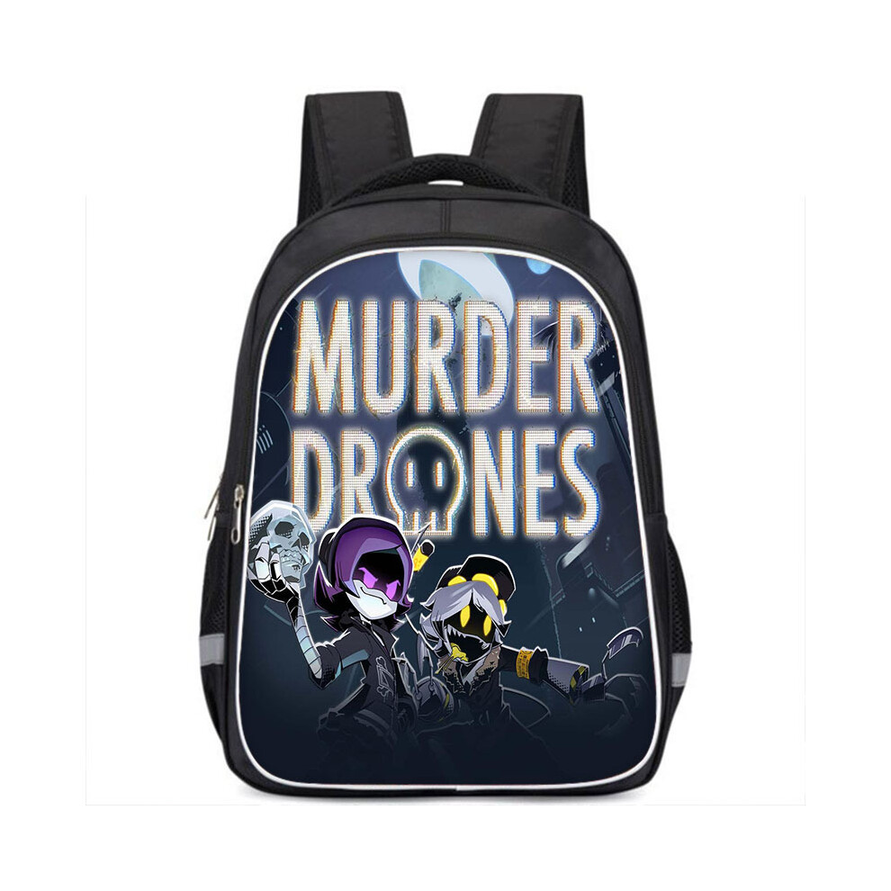 (A4) Murder Drone Backpack Murder Drone J N V UZI Back Pack Back Bag Pencil Case Pencilcase Pencil Box Mochila
