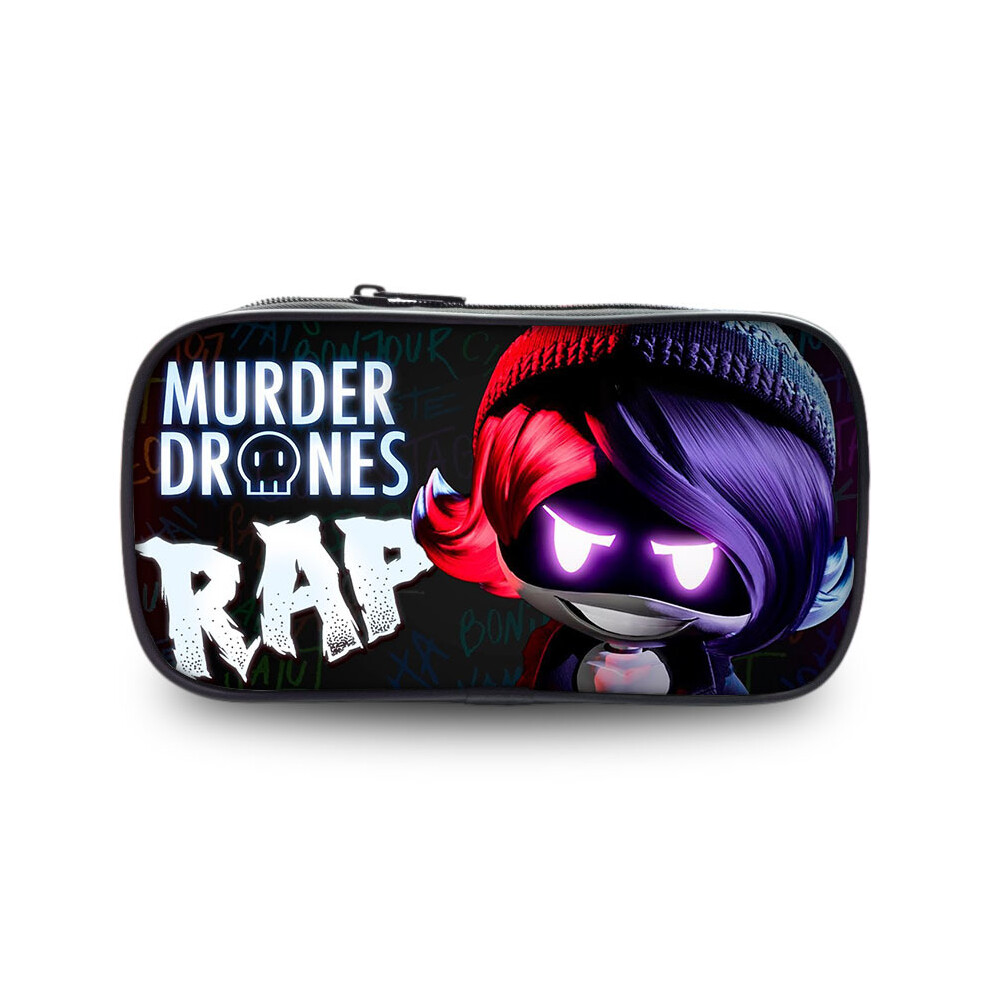 (A8) Murder Drone Backpack Murder Drone J N V UZI Back Pack Back Bag Pencil Case Pencilcase Pencil Box Mochila