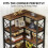 Tribesigns Tribesigns Corner Bookshelf, Large Corner Bookcase, Tall Corner Shelf 12