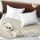 (Stripe Pillowcase Pair, White) Pack of 2 Pillowcases Plain,Stripe,Silk Pillowcase 5