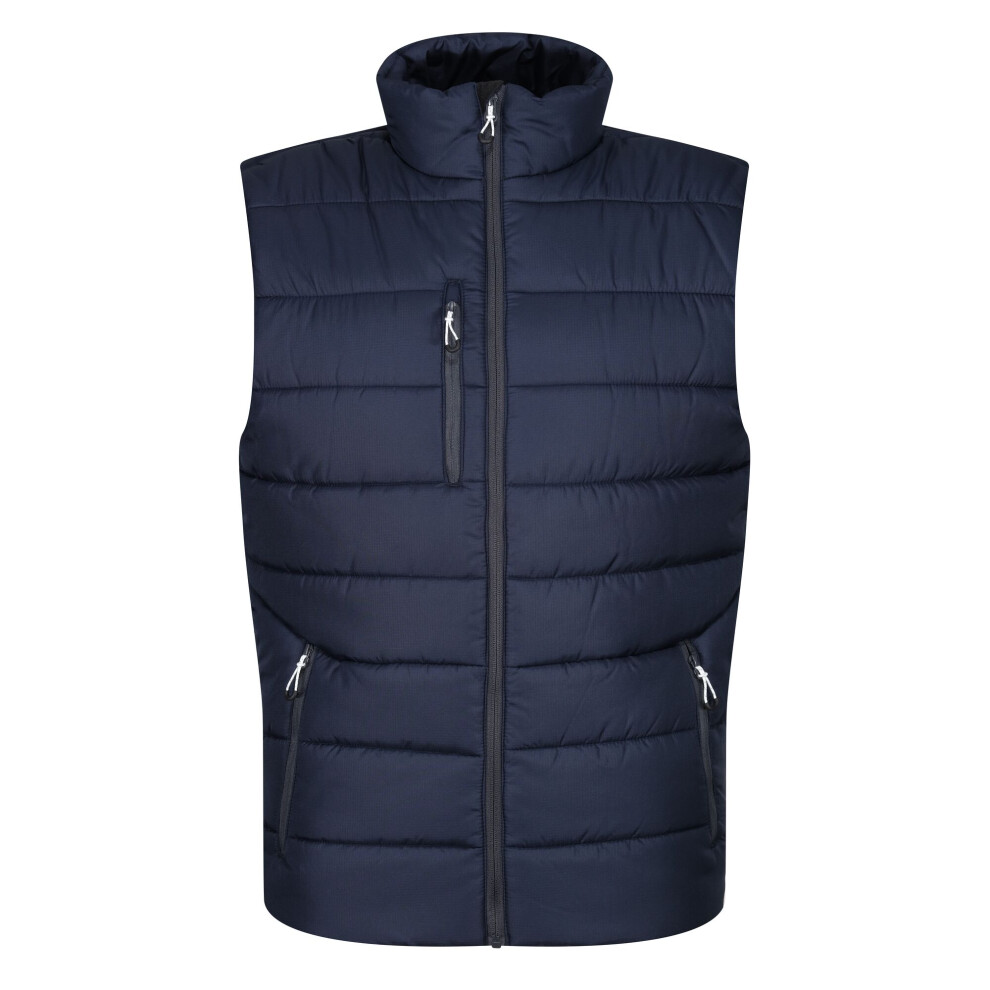 (XXL, Navy/Seal Grey) Regatta Mens Navigate Thermal Body Warmer