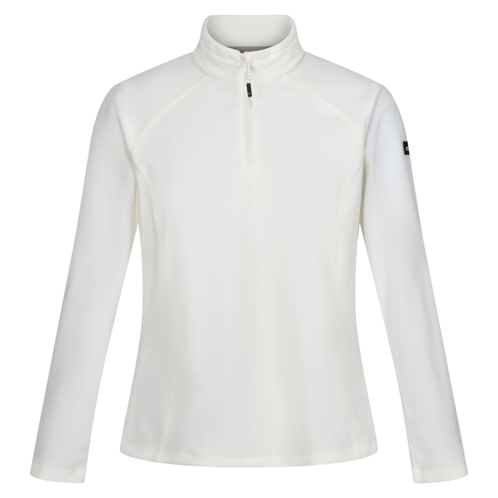 (8 UK, Polar Bear/White) Regatta Great Outdoors Womens/Ladies Montes Half Zip Fleece Top