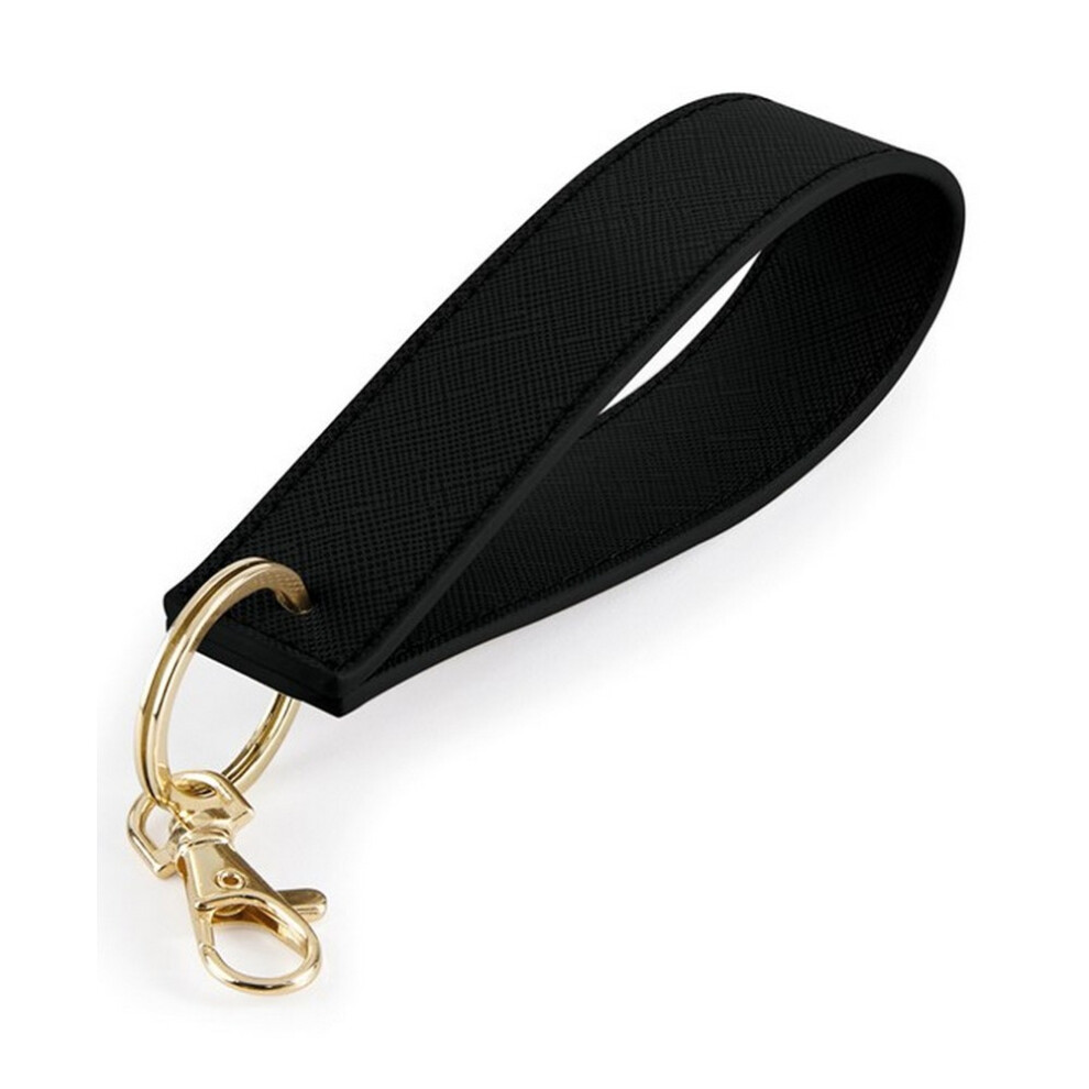 (One Size, Black) Bagbase Wristlet Keyring