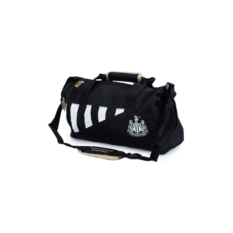 OFFICIAL NEWCASTLE UNITED FC HOME STRIPE DUFFEL BAG HOLDALL