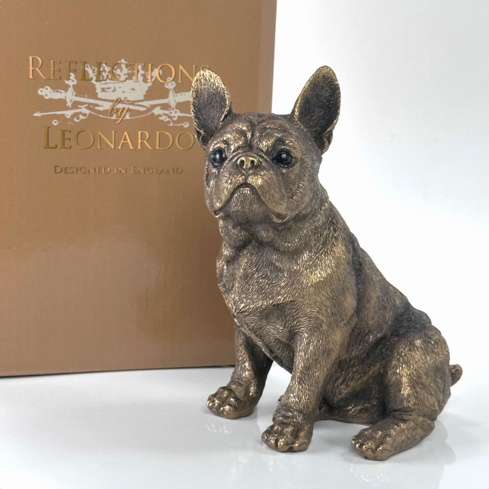 Bronze Effect French Bulldog Figurine